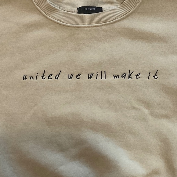 Forever 21, Girls size small, lightweight sweatshirt - Picture 2 of 5